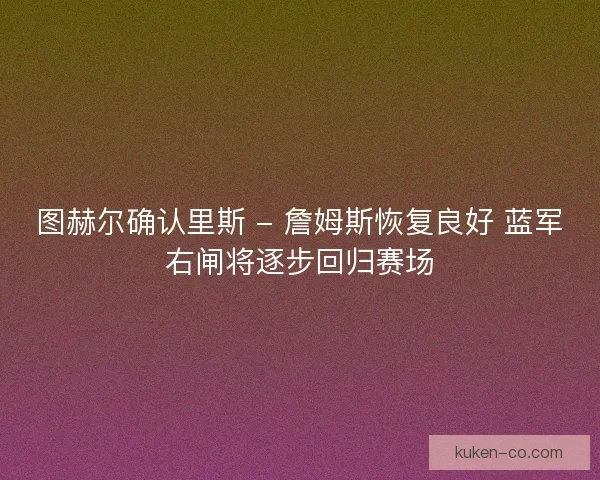 图赫尔确认里斯 - 詹姆斯恢复良好 蓝军右闸将逐步回归赛场